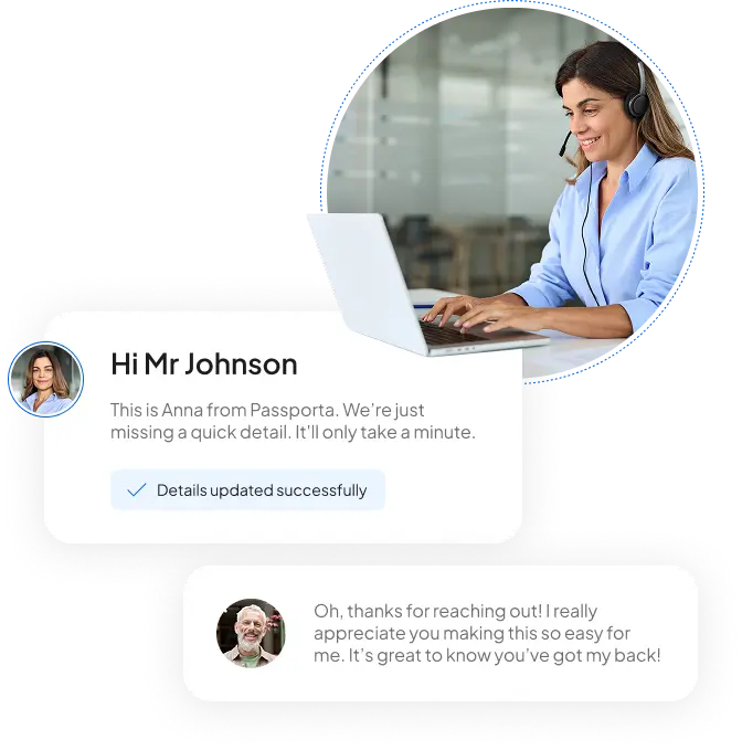 Client texting support specialist